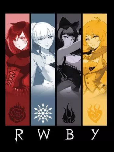 Красный белый чёрный жёлтый / RWBY 2012 скачать через торрент в хорошем качестве