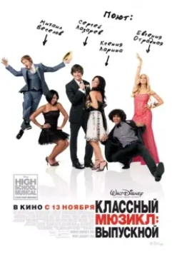 Классный мюзикл: Выпускной / High School Musical 3 2008 скачать через торрент в хорошем качестве