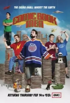 Комикснутые парни / Comic Book Men 2012 скачать через торрент в хорошем качестве