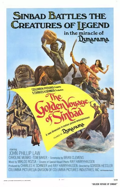 Золотое путешествие Синдбада / The Golden Voyage of Sinbad 1973 скачать через торрент в хорошем качестве