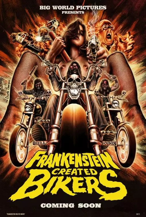 Франкенштейн, создавший байкеров / Frankenstein Created Bikers 2016 скачать через торрент в хорошем качестве