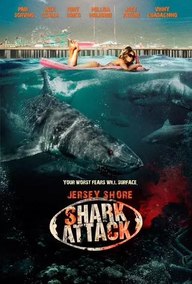 Нападение акул на Нью-Джерси / Jersey Shore Shark Attack 2012 скачать через торрент в хорошем качестве