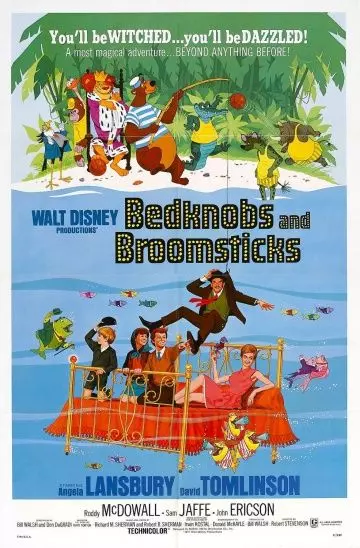 Набалдашник и метла / Bedknobs and Broomsticks 1971 скачать через торрент в хорошем качестве