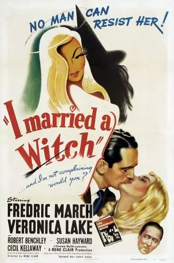 Я женился на ведьме / I Married a Witch 1942 скачать через торрент в хорошем качестве