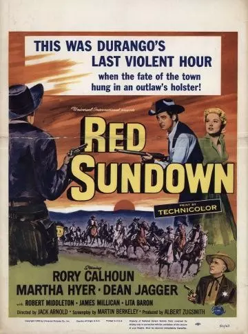 Кровавый закат / Red Sundown 1956 скачать через торрент в хорошем качестве