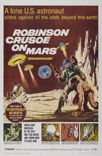 Робинзон Крузо на Марсе / Robinson Crusoe on Mars 1964 скачать через торрент в хорошем качестве