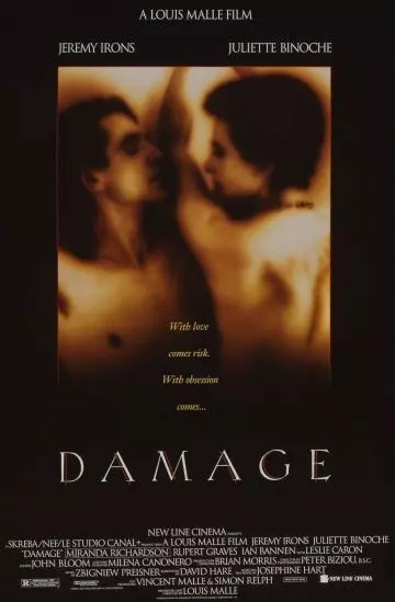 Ущерб / Damage 1992 скачать через торрент в хорошем качестве