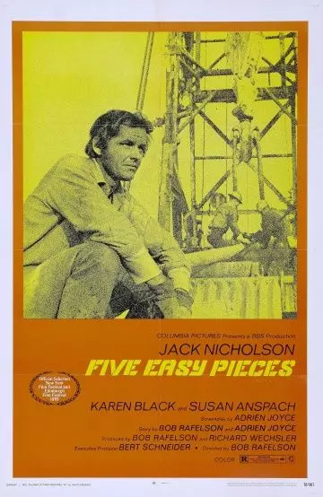 Пять легких пьес / Five Easy Pieces 1970 скачать через торрент в хорошем качестве