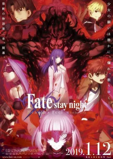 Судьба: Ночь схватки. Прикосновение небес (фильм второй) / Gekijouban Fate/Stay Night: Heaven's Feel - II. Lost Butterfly 2019 скачать через торрент в хорошем качестве