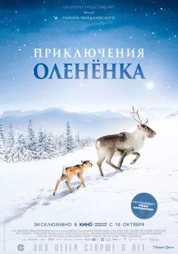 Приключения оленёнка / A Reindeer's Journey 2018 скачать через торрент в хорошем качестве