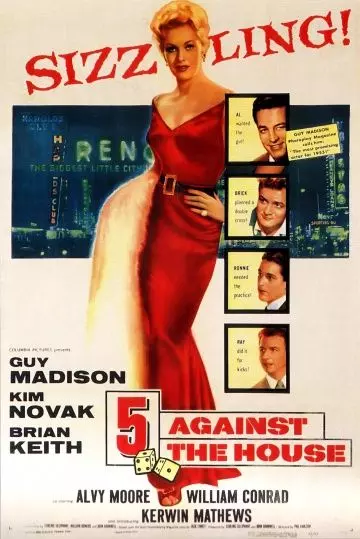 Пятеро против казино / 5 Against the House 1955 скачать через торрент в хорошем качестве