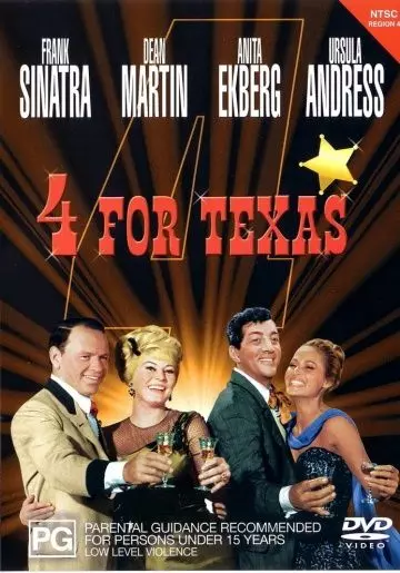 Четверо из Техаса / 4 for Texas 1963 скачать через торрент в хорошем качестве