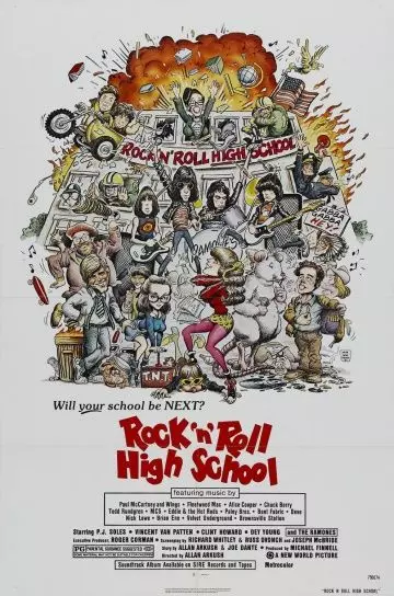 Высшая школа рок-н-ролла / Rock 'n' Roll High School 1979 скачать через торрент в хорошем качестве