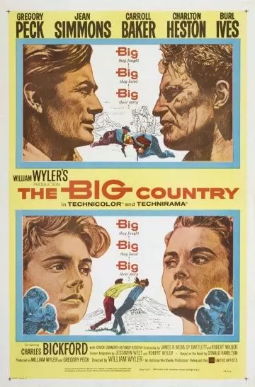 Большая страна / The Big Country 1958 скачать через торрент в хорошем качестве