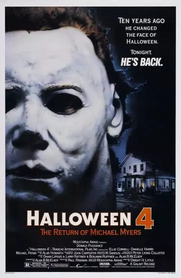 Хэллоуин 4: Возвращение Майкла Майерса / Halloween IV: The Return Of Michael Myers 1988 скачать через торрент в хорошем качестве