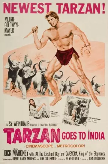 Тарзан едет в Индию / Tarzan Goes to India 1962 скачать через торрент в хорошем качестве