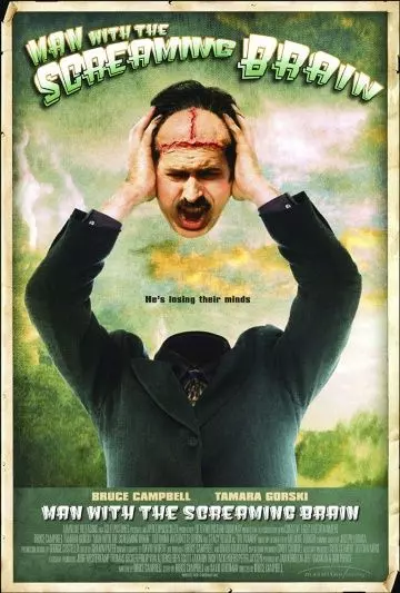 Человек с кричащим мозгом / Man with the Screaming Brain 2005 скачать через торрент в хорошем качестве