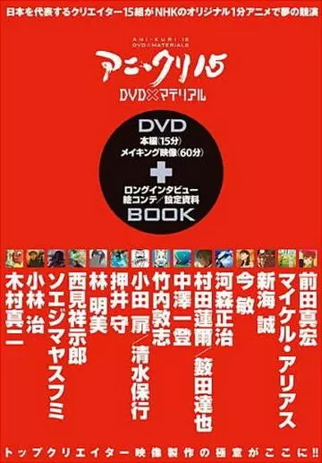 Пятнадцать творцов аниме / AniKuri15 2007 скачать через торрент в хорошем качестве