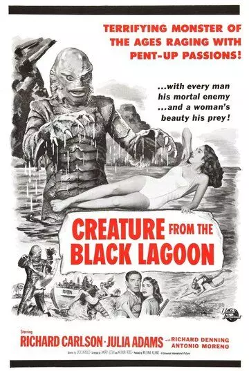 Тварь из Чёрной Лагуны / Creature from the Black Lagoon 1954 скачать через торрент в хорошем качестве