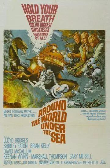 Вокруг света под водой / Around the World Under the Sea 1966 скачать через торрент в хорошем качестве