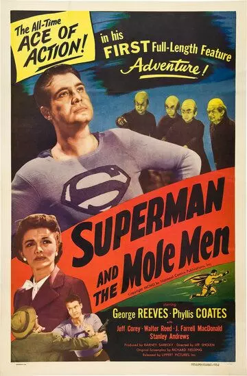 Супермен и люди-кроты / Superman and the Mole-Men 1951 скачать через торрент в хорошем качестве
