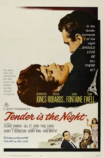Ночь нежна / Tender Is the Night 1961 скачать через торрент в хорошем качестве