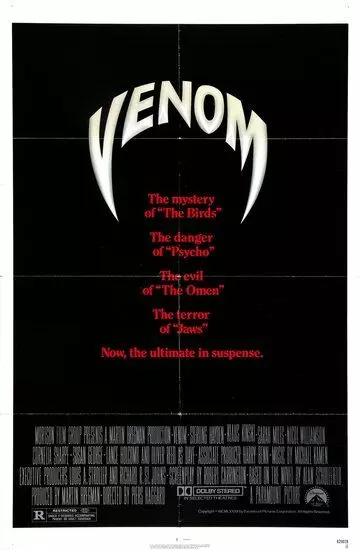 Змеиный яд / Venom 1981 скачать через торрент в хорошем качестве
