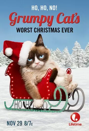 Худшее Рождество Сердитой кошки / Grumpy Cat's Worst Christmas Ever 2014 скачать через торрент в хорошем качестве