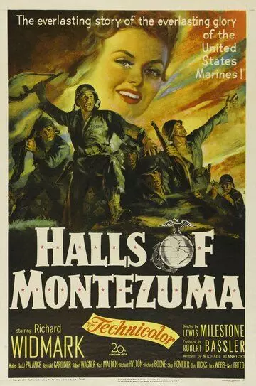Дворцы Монтесумы / Halls of Montezuma 1950 скачать через торрент в хорошем качестве