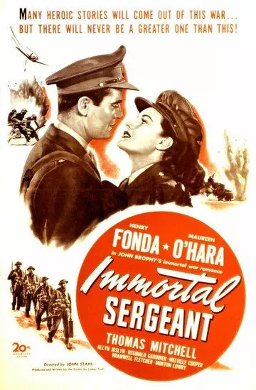 Бессмертный сержант / Immortal Sergeant 1943 скачать через торрент в хорошем качестве