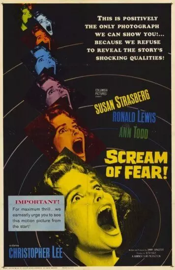 Вкус страха / Scream of Fear 1961 скачать через торрент в хорошем качестве
