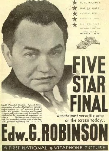 Итоговый выпуск / Five Star Final 1931 скачать через торрент в хорошем качестве