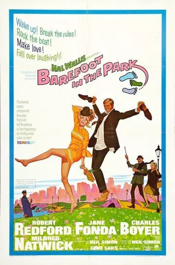 Босиком по парку / Barefoot in the Park 1967 скачать через торрент в хорошем качестве
