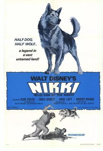 Дикий пес Севера / Nikki, Wild Dog of the North 1961 скачать через торрент в хорошем качестве