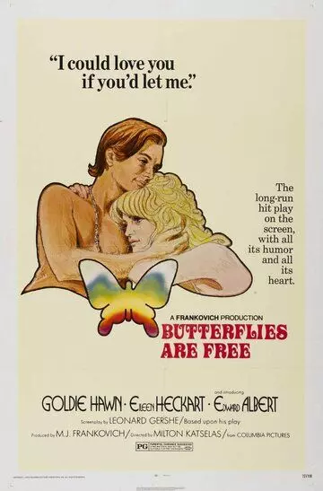 Бабочки свободны / Butterflies Are Free 1972 скачать через торрент в хорошем качестве