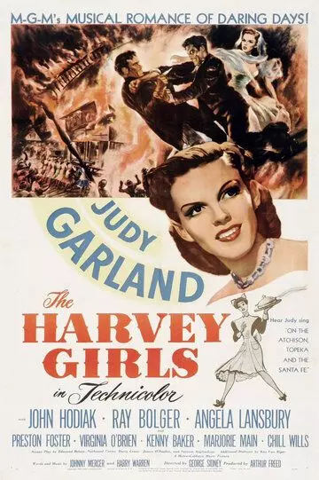 Девушки Харви / The Harvey Girls 1946 скачать через торрент в хорошем качестве