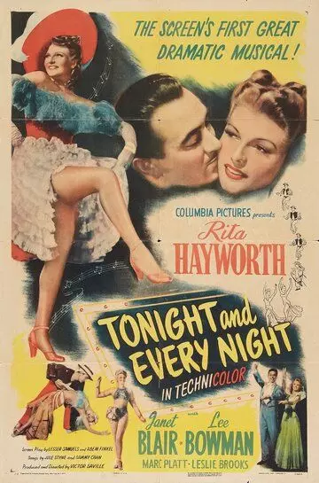 Сегодня вечером и каждый вечер / Tonight and Every Nigh 1945 скачать через торрент в хорошем качестве