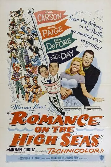 Роман в открытом море / Romance on the High Seas 1948 скачать через торрент в хорошем качестве