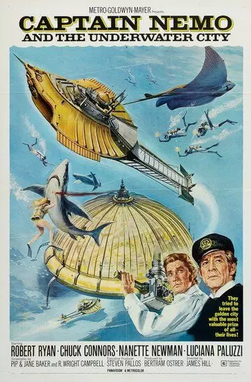 Капитан Немо и подводный город / Captain Nemo and the Underwater City 1969 скачать через торрент в хорошем качестве