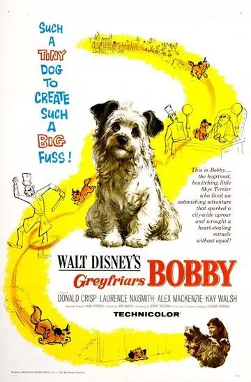 Бобби из Грейфраерса: Правдивая история / Greyfriars Bobby: The True Story of a Dog 1961 скачать через торрент в хорошем качестве