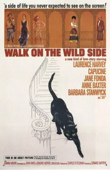 Прогулка по беспутному кварталу / Walk on the Wild Side 1962 скачать через торрент в хорошем качестве