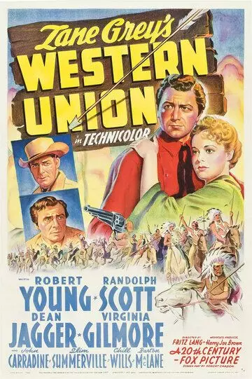 Вестерн Юнион / Western Union 1941 скачать через торрент в хорошем качестве