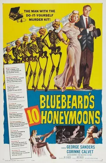 Десять медовых месяцев Синей Бороды / Bluebeards Ten Honeymoons 1960 скачать через торрент в хорошем качестве