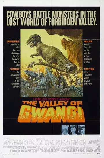 Долина Гванги / The Valley of Gwangi 1969 скачать через торрент в хорошем качестве
