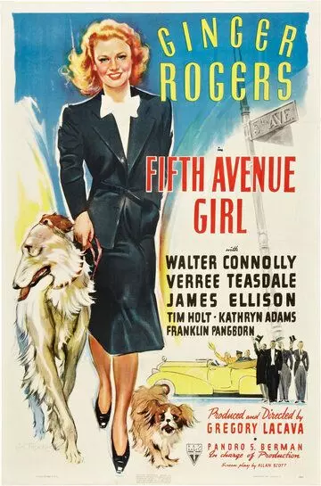 Девушка с пятой авеню / Fifth Avenue Girl 1939 скачать через торрент в хорошем качестве
