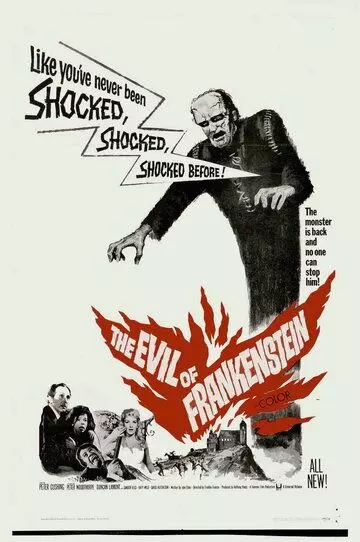 Грех Франкенштейна / The Evil of Frankenstein 1964 скачать через торрент в хорошем качестве