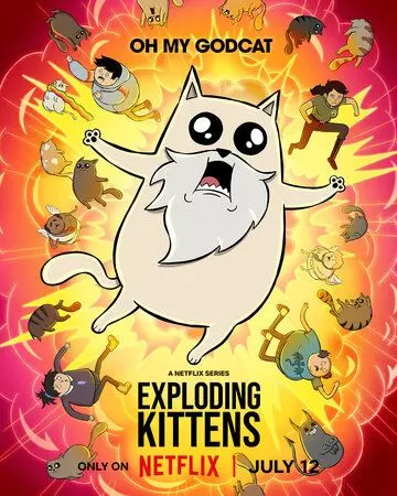 Взрывные котята / Exploding Kittens 2024 скачать через торрент в хорошем качестве