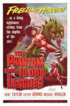 Фантом с глубины 10000 лиг / The Phantom from 10,000 Leagues 1955 скачать через торрент в хорошем качестве