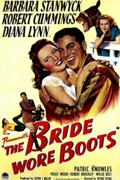 Невеста в сапогах / The Bride Wore Boots 1946 скачать через торрент в хорошем качестве
