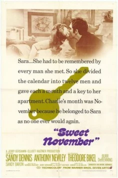 Сладкий ноябрь / Sweet November 1968 скачать через торрент в хорошем качестве